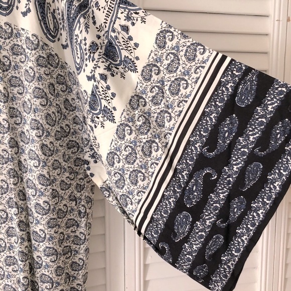 Paisley Boho Open Kimono - Picture 8 of 11